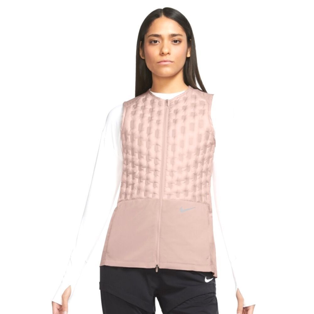 Nike Therma-FIT ADV Gilet Vest Down Fill Women's Medium Pink Packable DD6063-601
